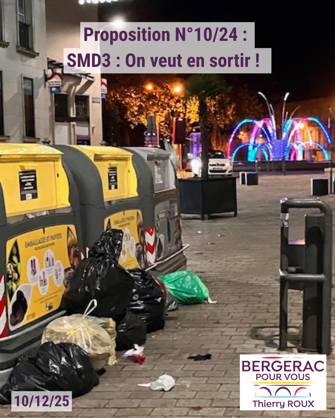 Municipales Bergerac 2026 : nos propositions
