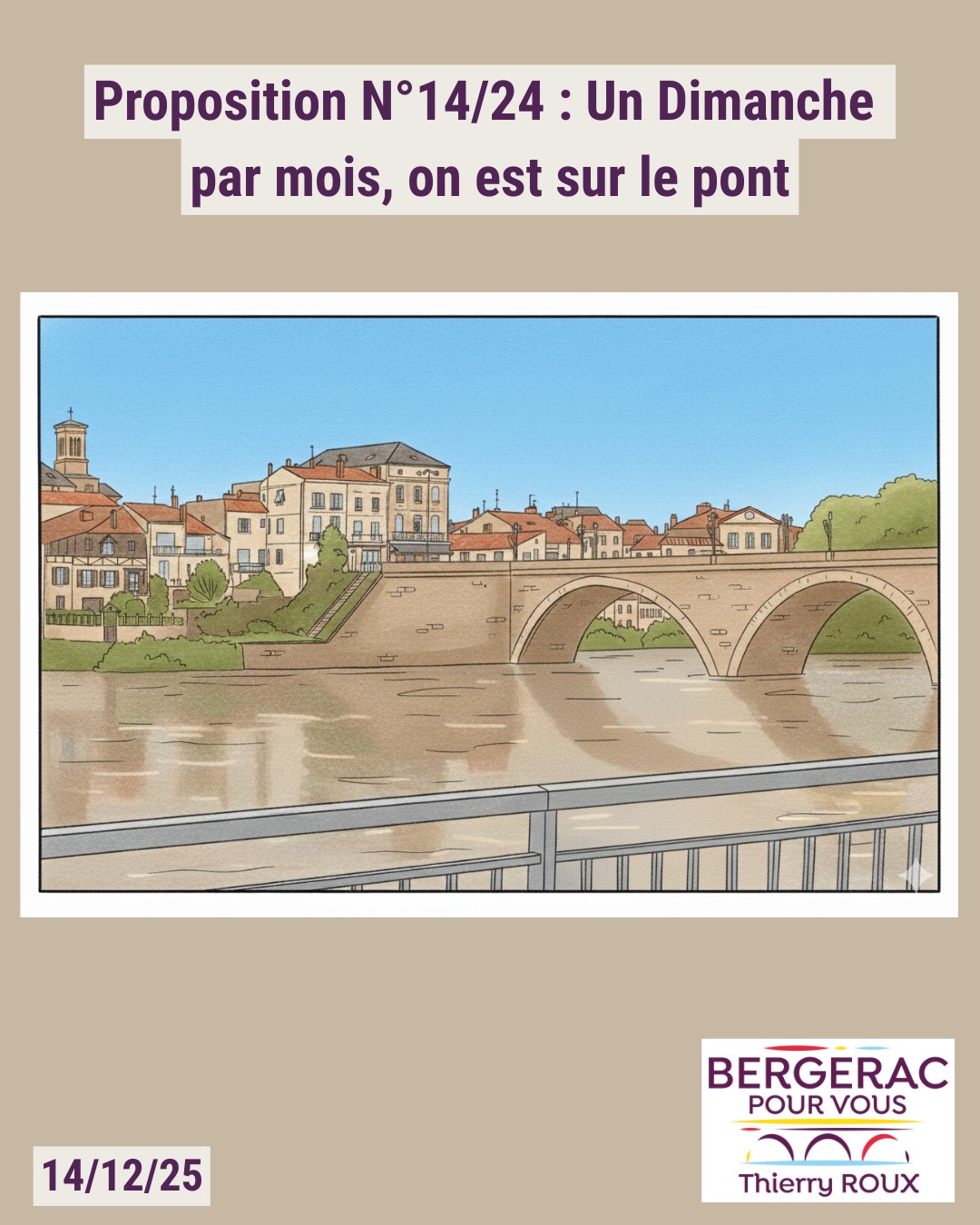 Municipales Bergerac 2026 : nos propositions
