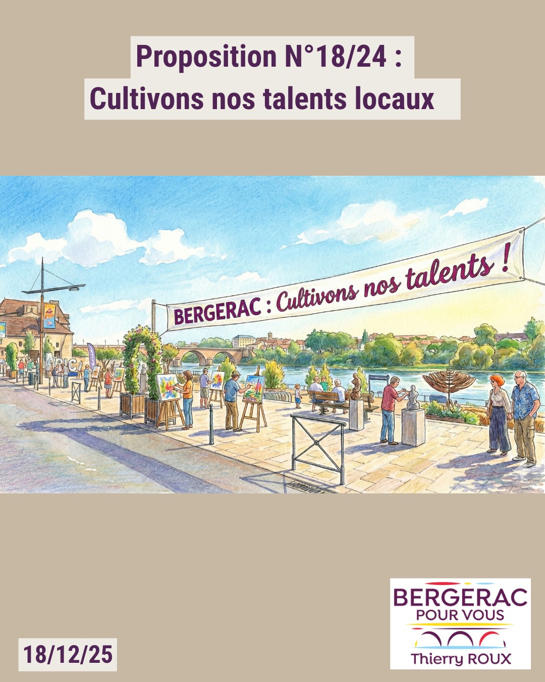 Municipales Bergerac 2026 : nos propositions