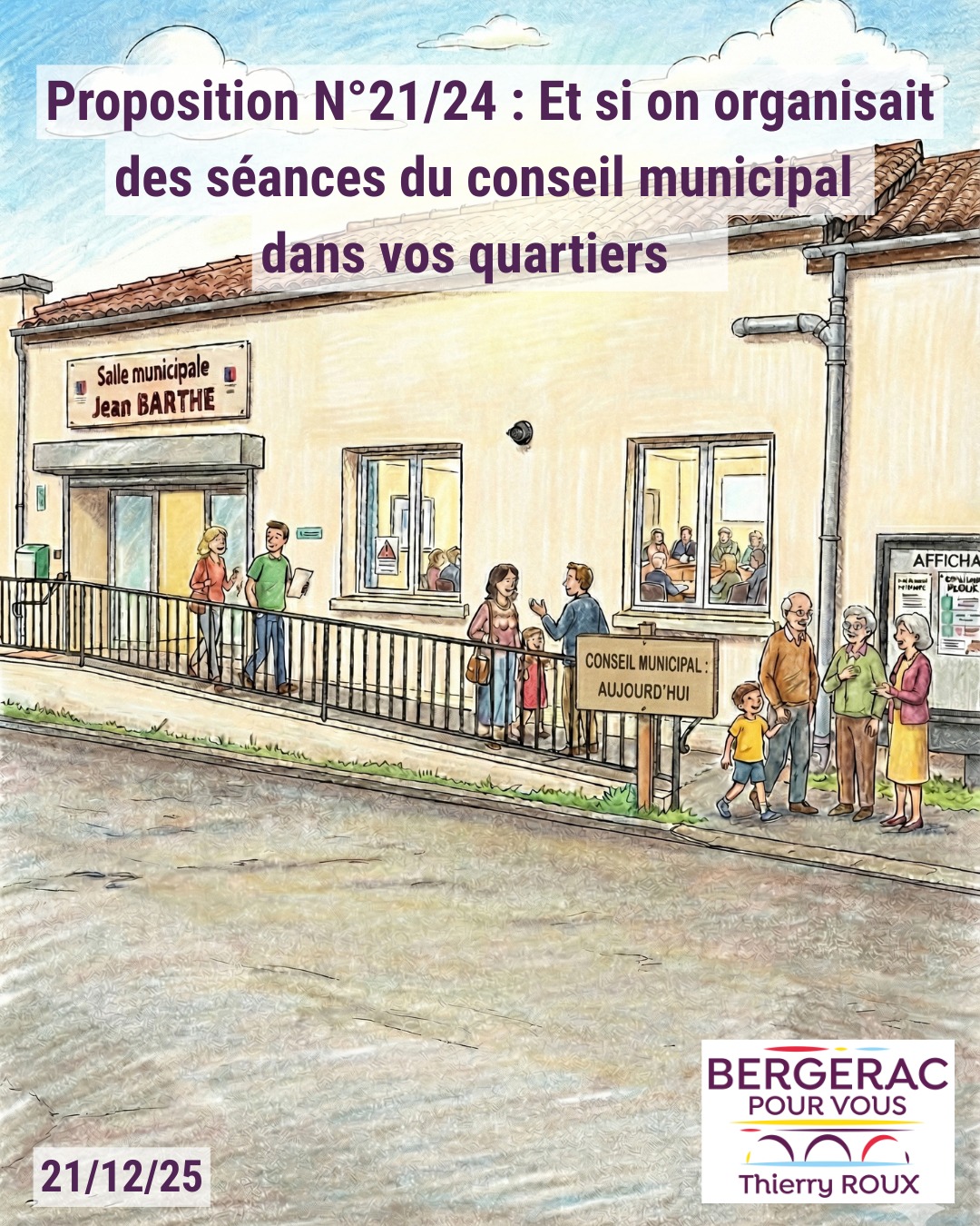Municipales Bergerac 2026 : nos propositions